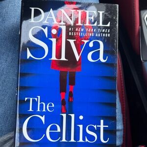 Daniel Silva 'The Cellist' Coffee Table Book - Blue and Black